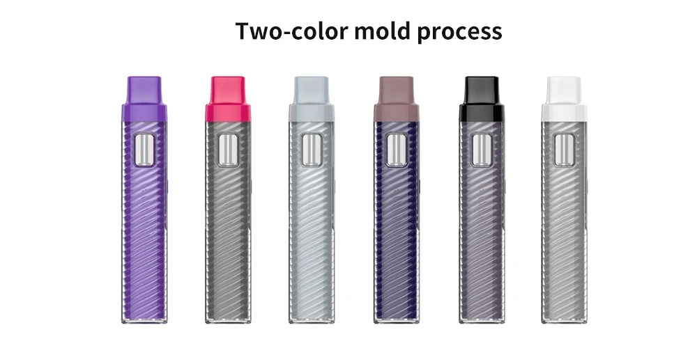 Two-color mold process Two-color mold process